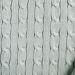 Ralph Lauren Strickpullover Frauen Hellgrün Strick Detail