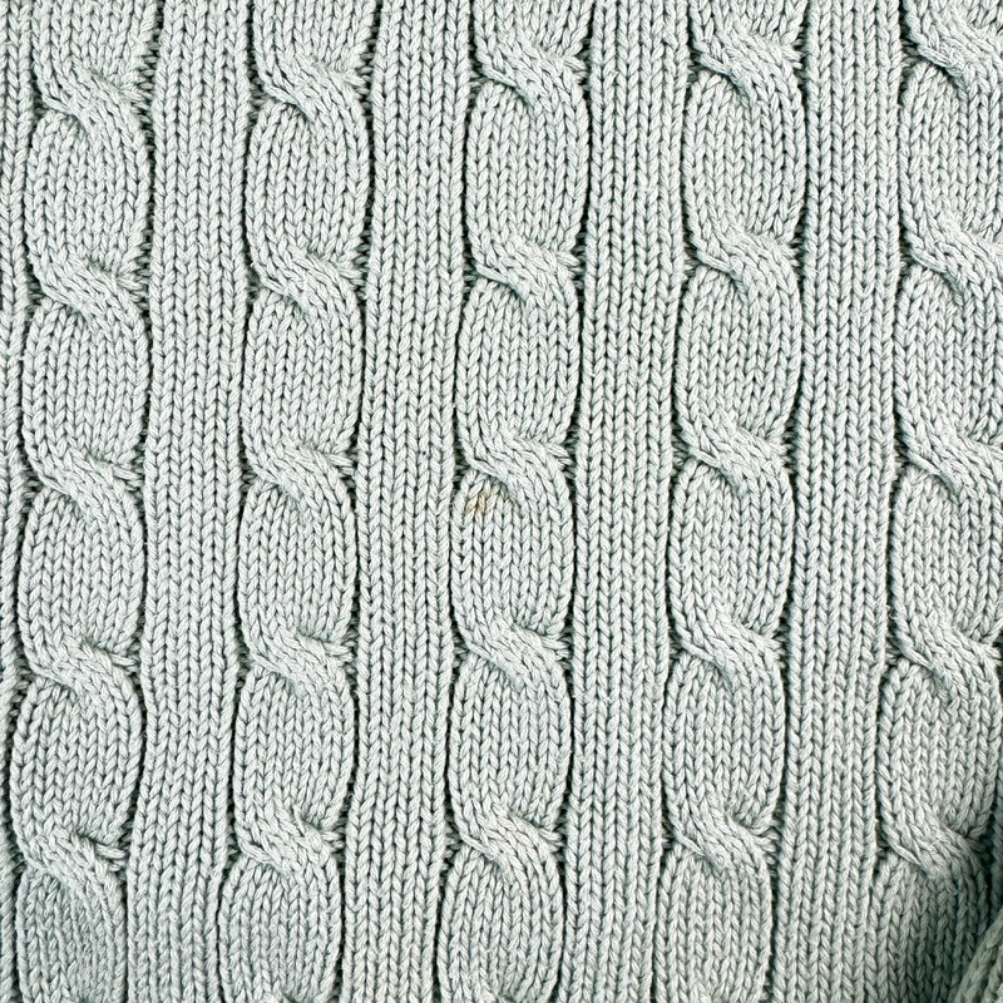 Ralph Lauren Strickpullover Frauen Hellgrün Strick Detail
