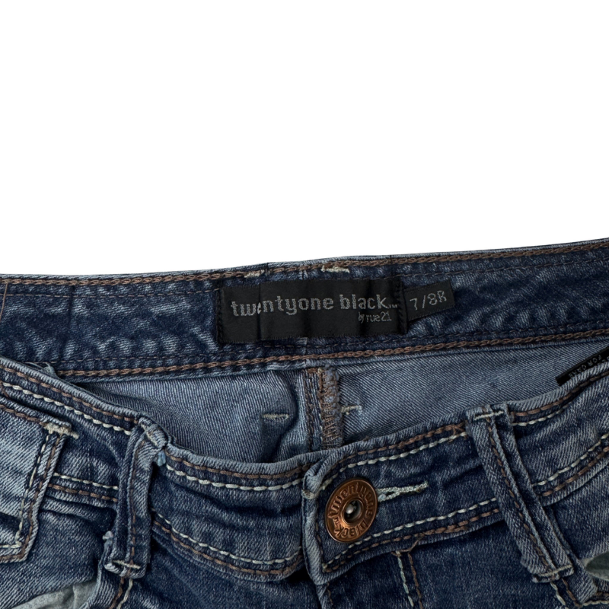 Twentyone Black Bootcut Jeans Etikett
