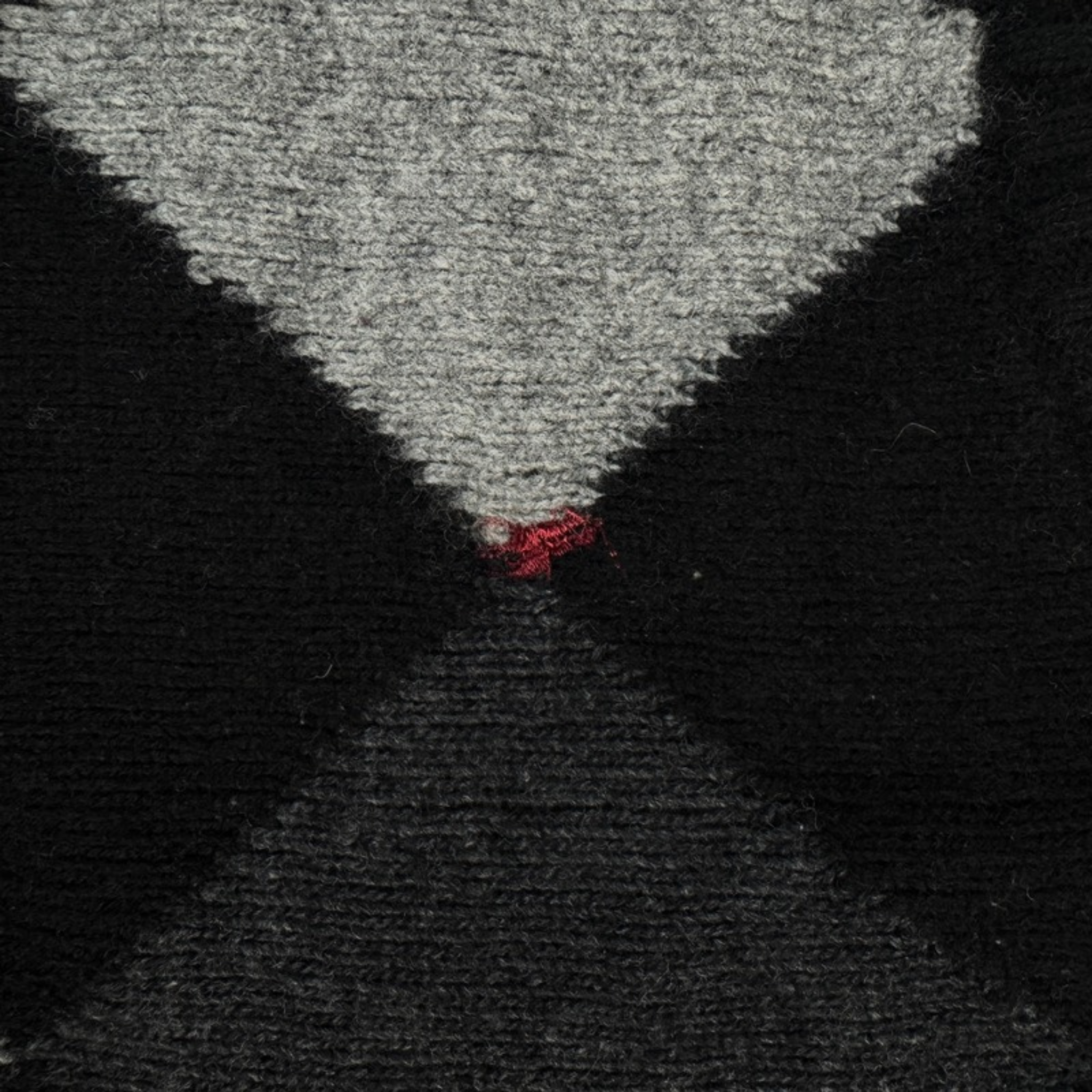 Ralph Lauren Strickpullover Schwarz – Detail Logo-Stickerei