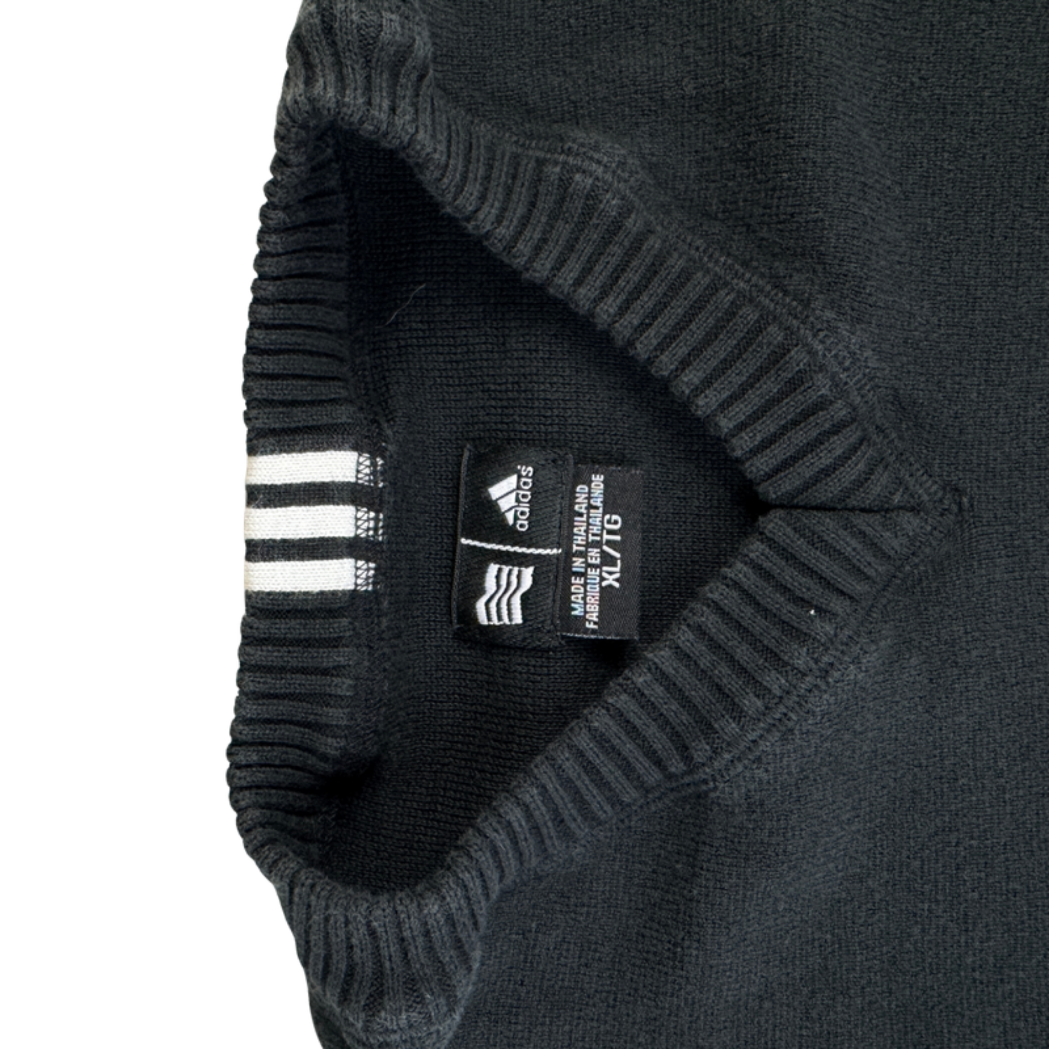 Adidas Pullunder Schwarz Etikett