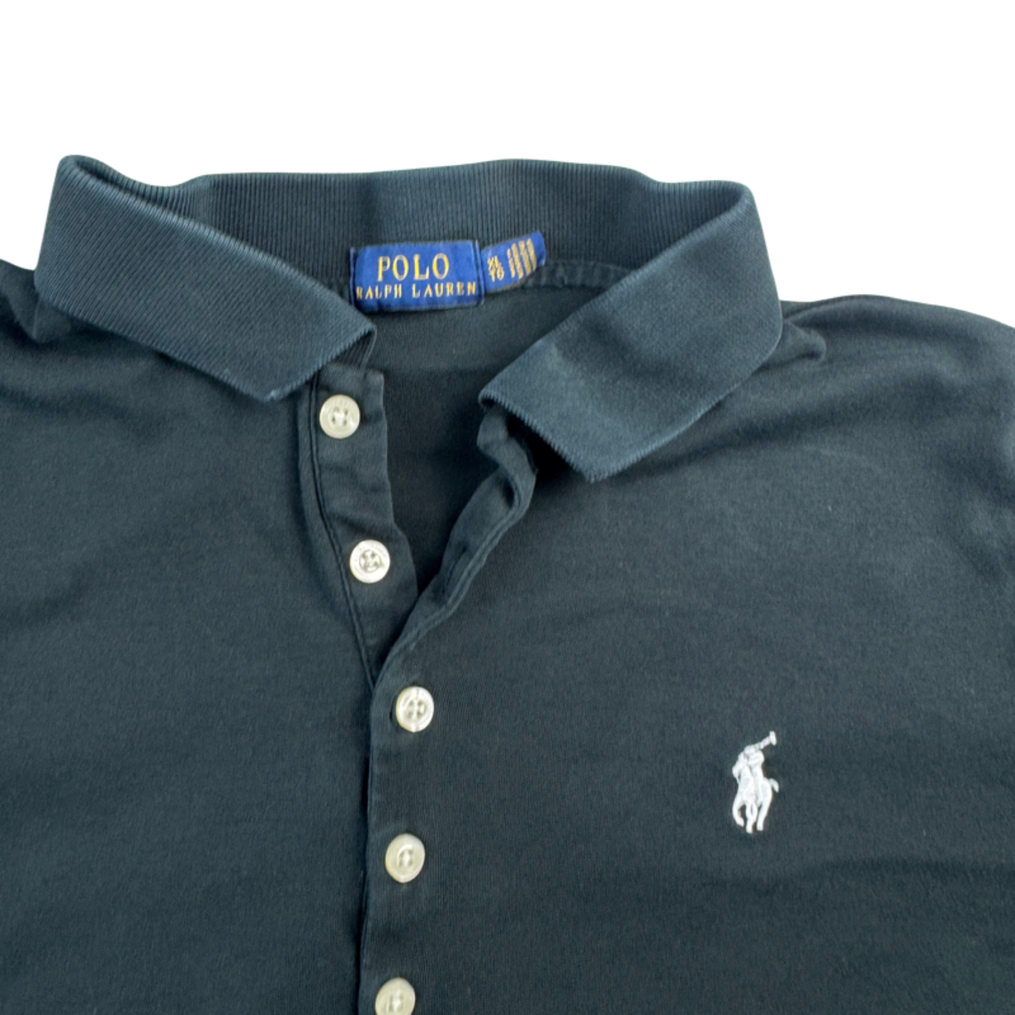 Ralph Lauren Polo Frauen schwarz – Detail Logo