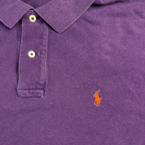 Ralph Lauren Polo lila – Detail Logo