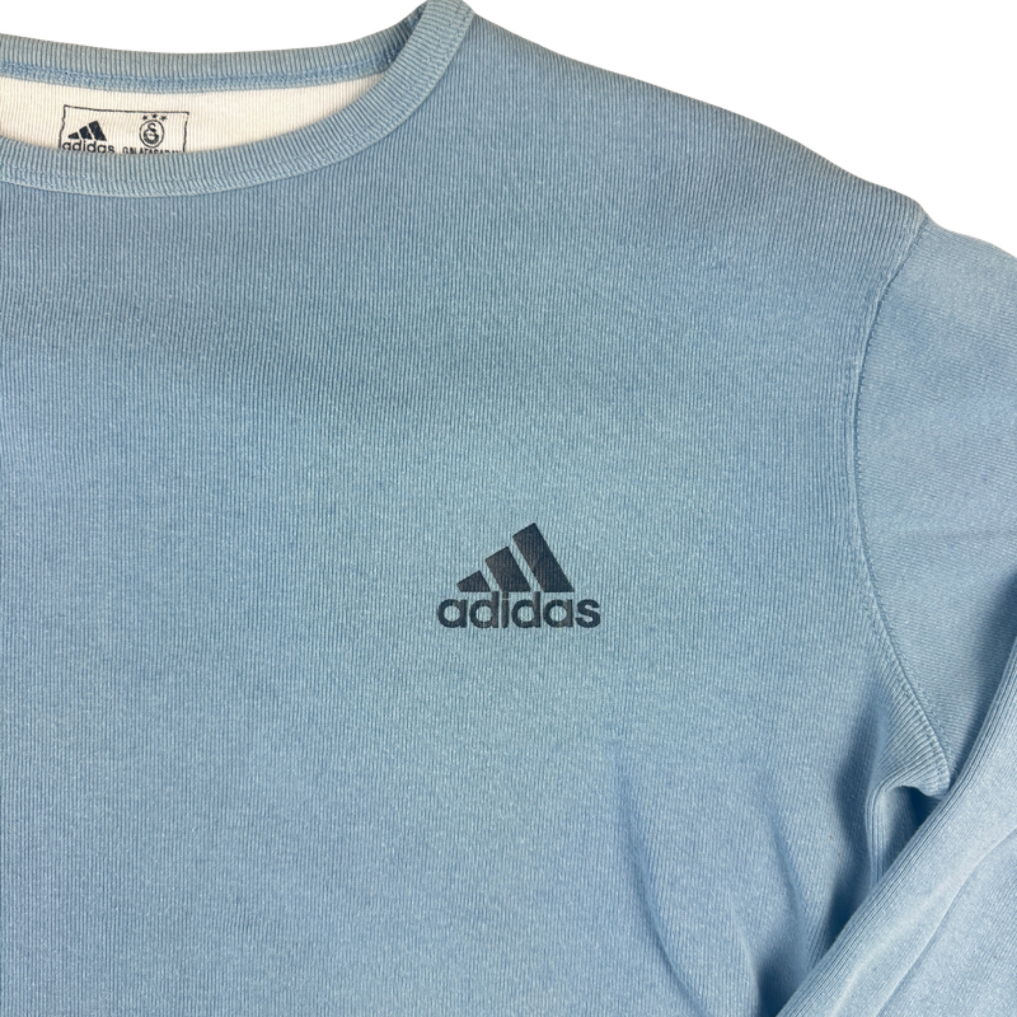 Adidas Pullover/Sweater Hellblau (XXL) Logo