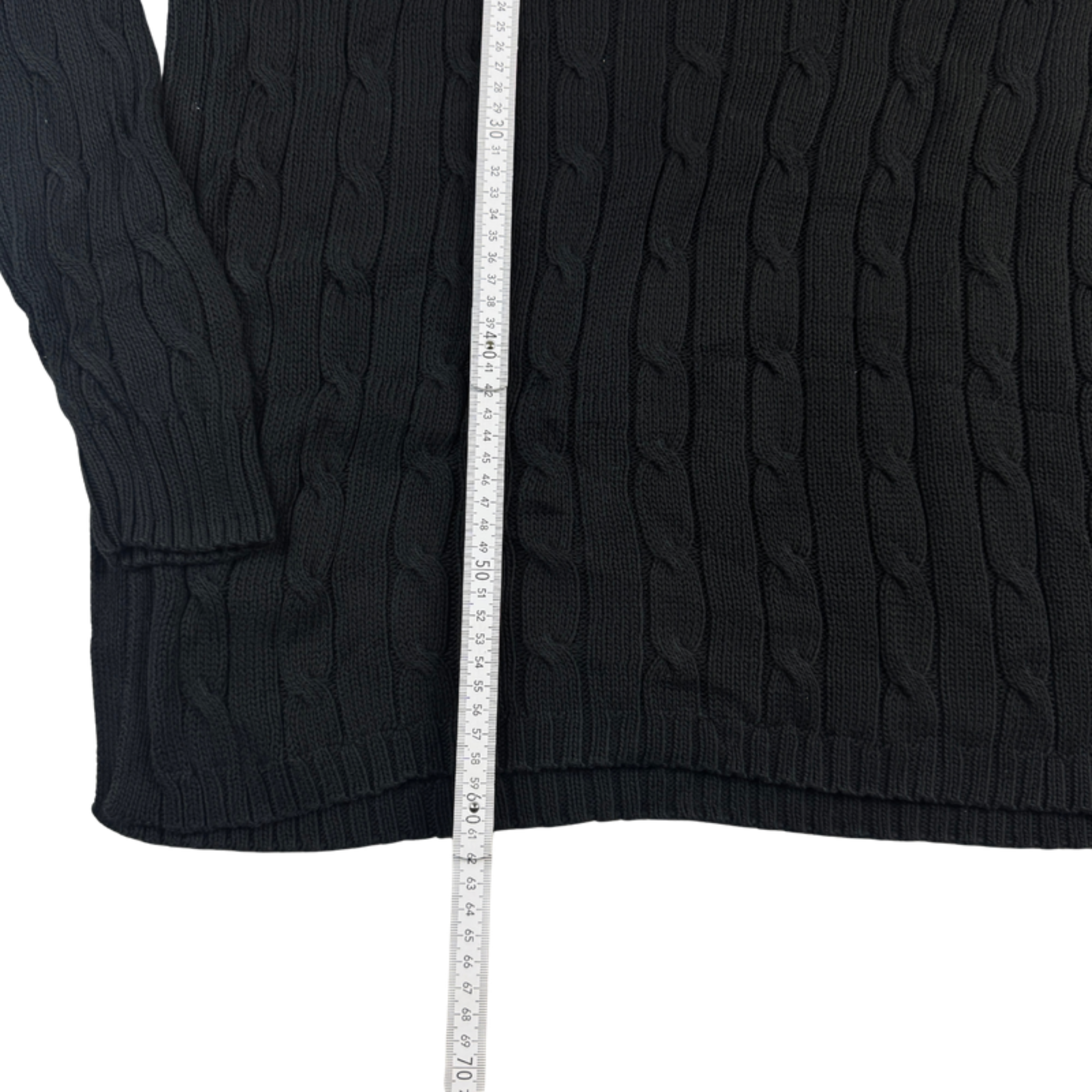 Ralph Lauren Strickpullover Dunkelblau – Maß Länge