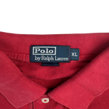 Ralph Lauren Polo rot – Etikett