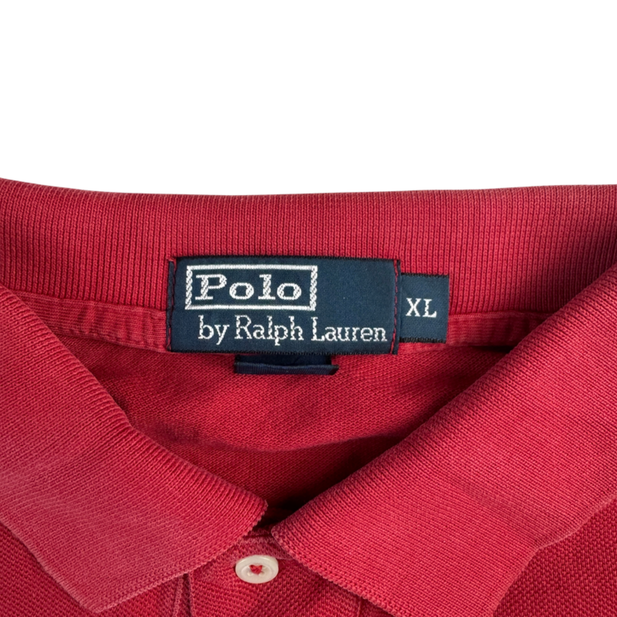 Ralph Lauren Polo rot – Etikett