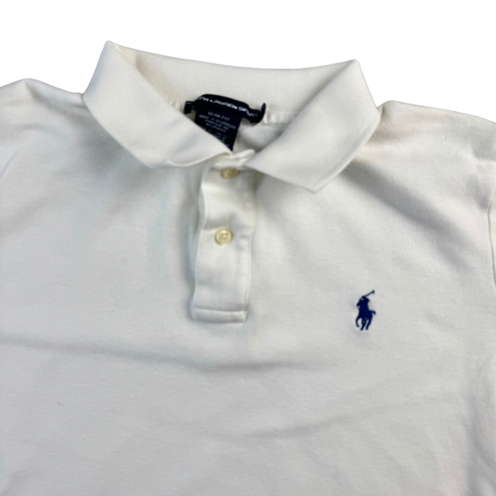 Ralph Lauren Sport Polo Weiß – Detail Logo