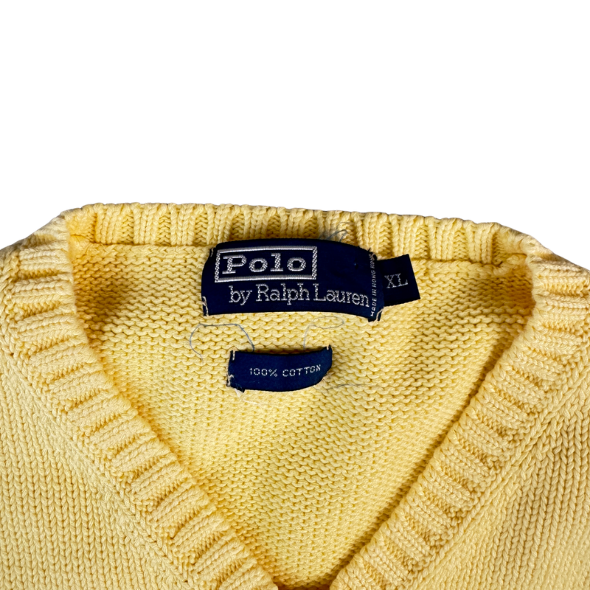 Ralph Lauren Pullunder Gelb (XL) Etikett
