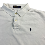 Ralph Lauren Polo weiß – Detail Logo und Etikett