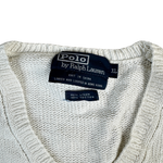 Ralph Lauren Pullunder Weiß XL – Etikett