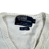 Ralph Lauren Pullunder Weiß XL – Etikett
