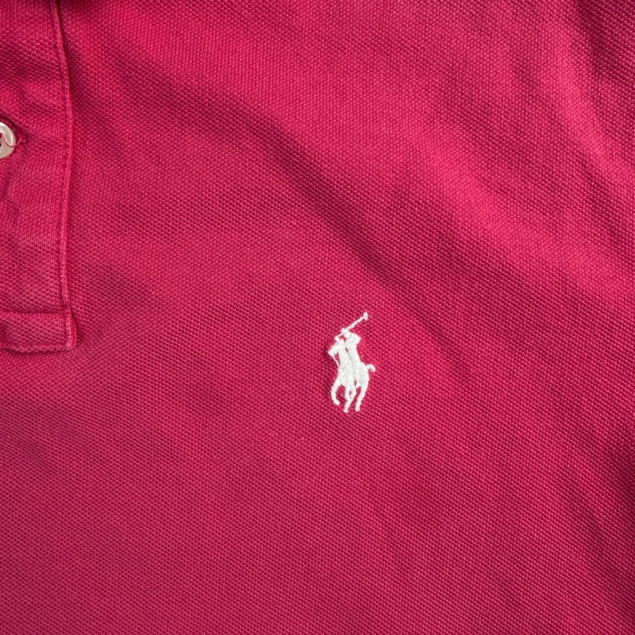 Ralph Lauren Polo pink – Detail Logo