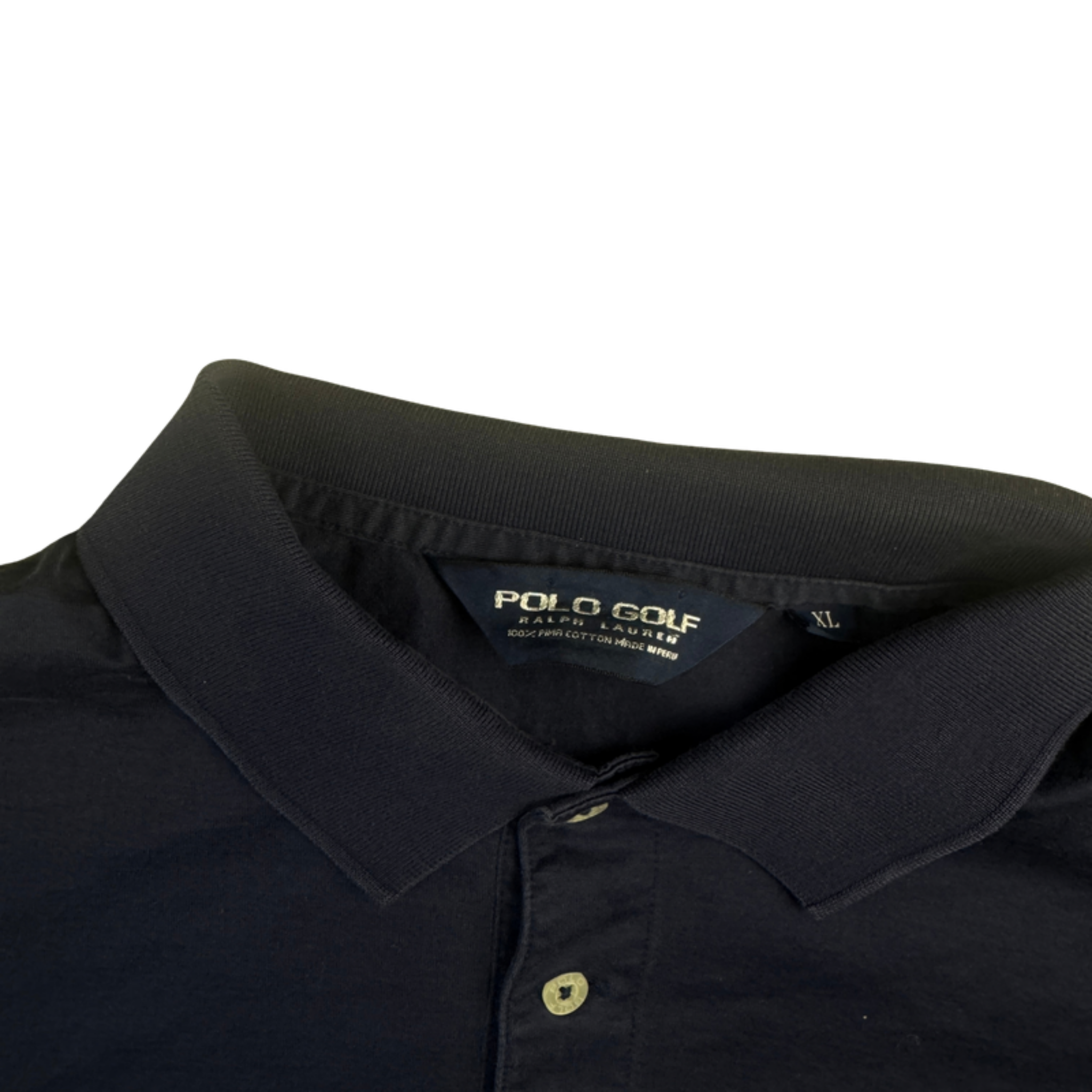Ralph Lauren Polo dunkelblau – Etikett