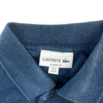 Lacoste Polo Dunkelblau – Etikett
