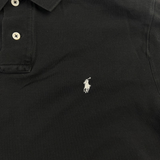Ralph Lauren Polo schwarz – Detail Logo