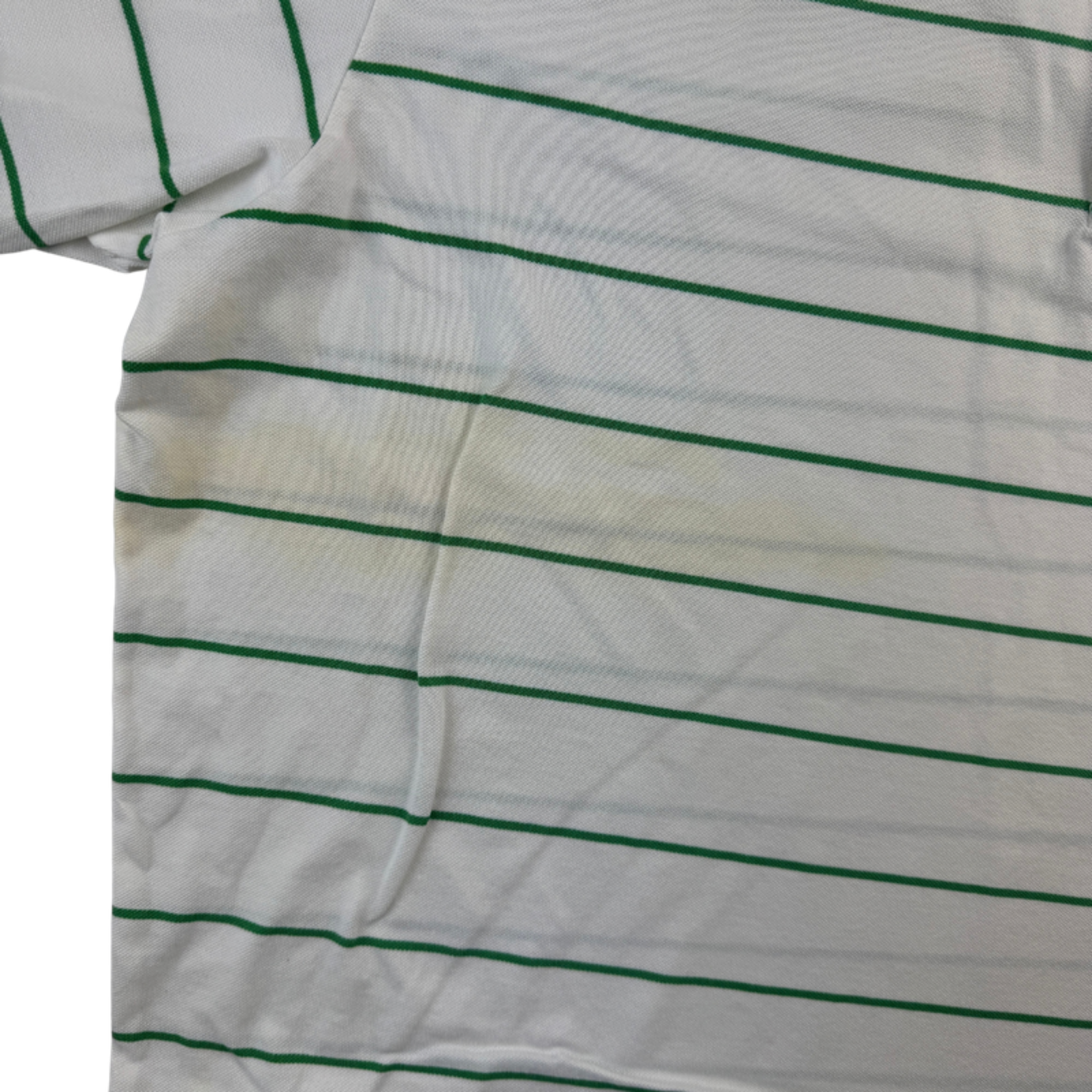 Ralph Lauren Polo Golf Weiß/Grün – Detail Flecken