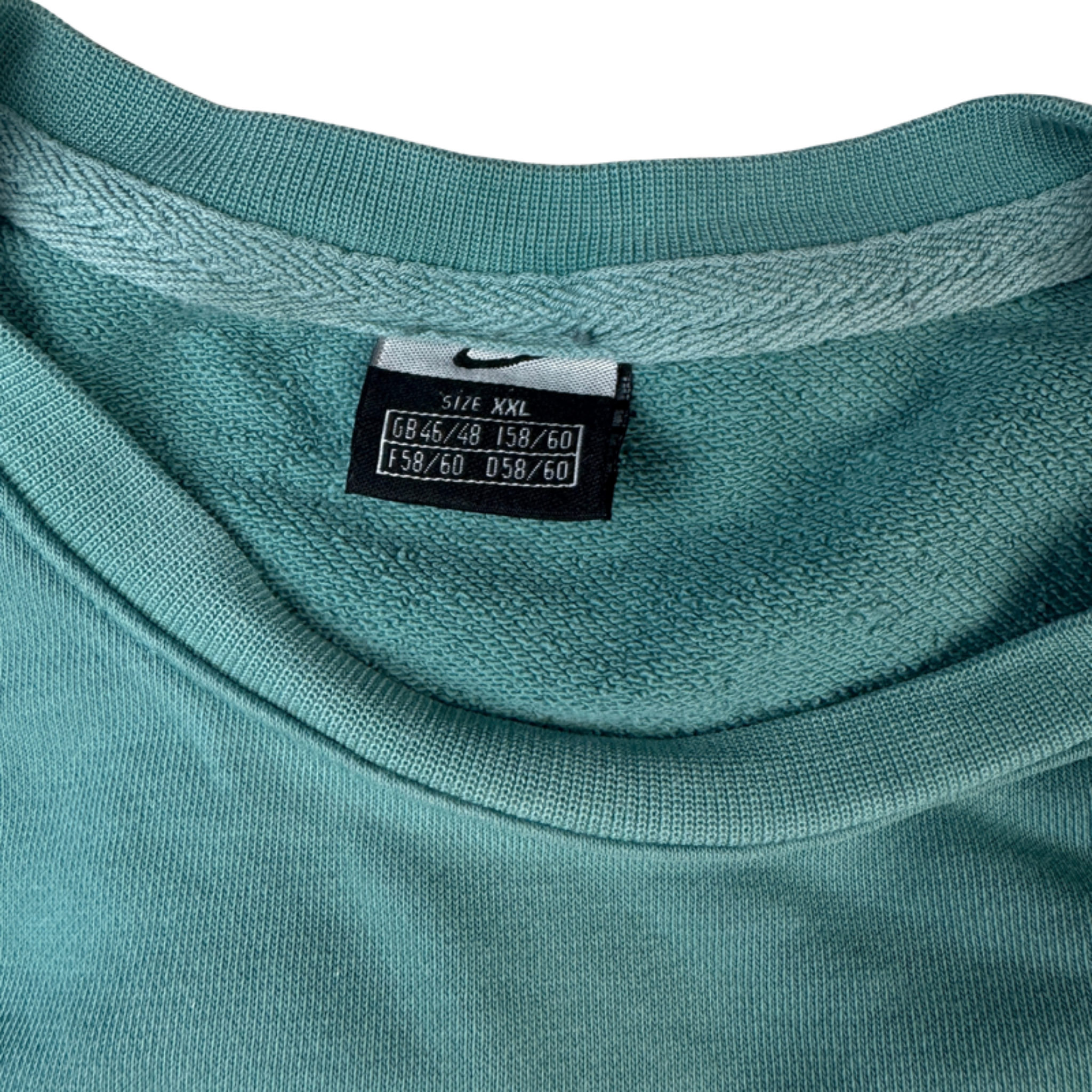 Nike Sweater Türkis – Etikett