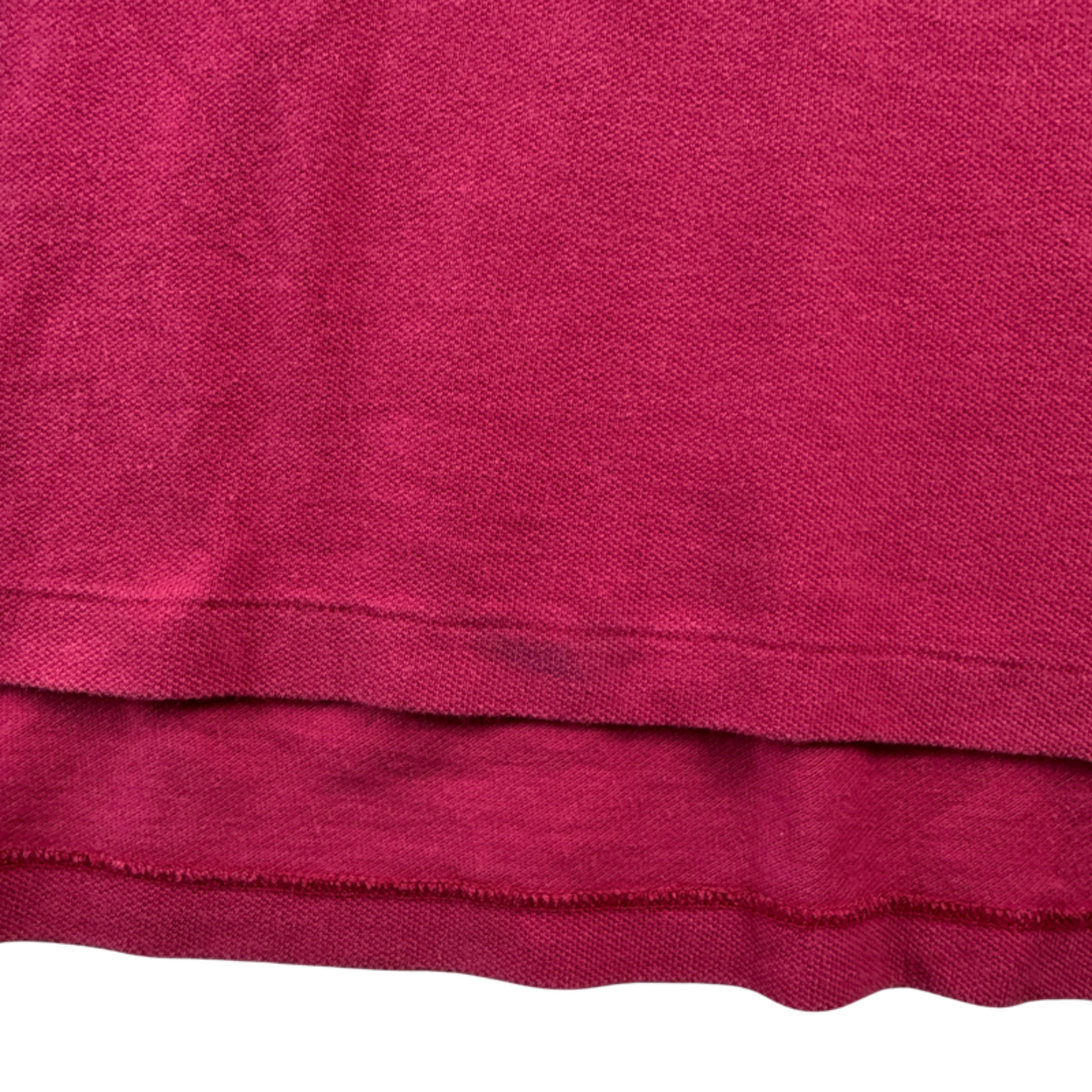 Ralph Lauren Polo pink – Detail Saum