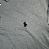 Ralph Lauren Polo grau – Detail Logo