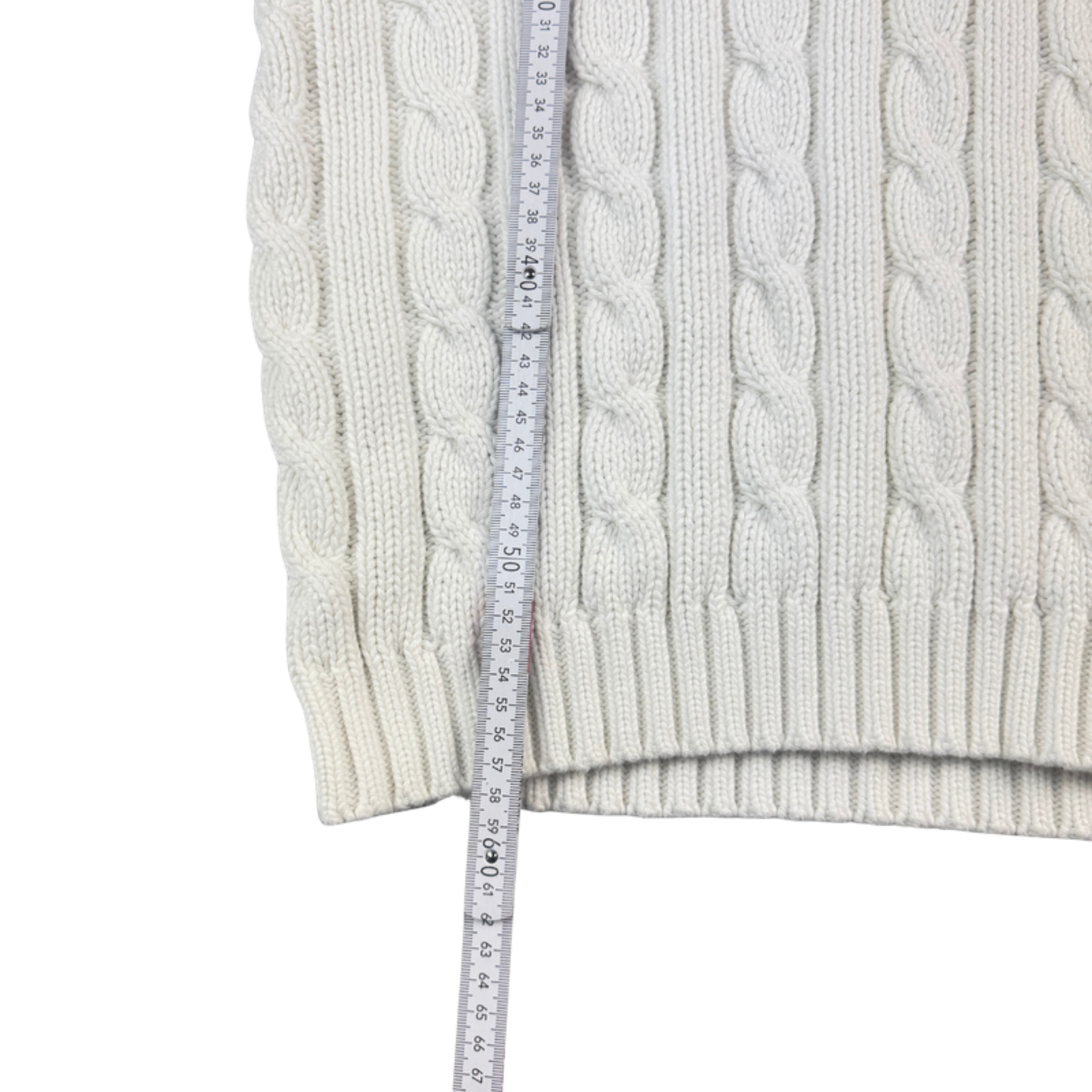 Ralph Lauren Pullunder Weiß (XL) Länge