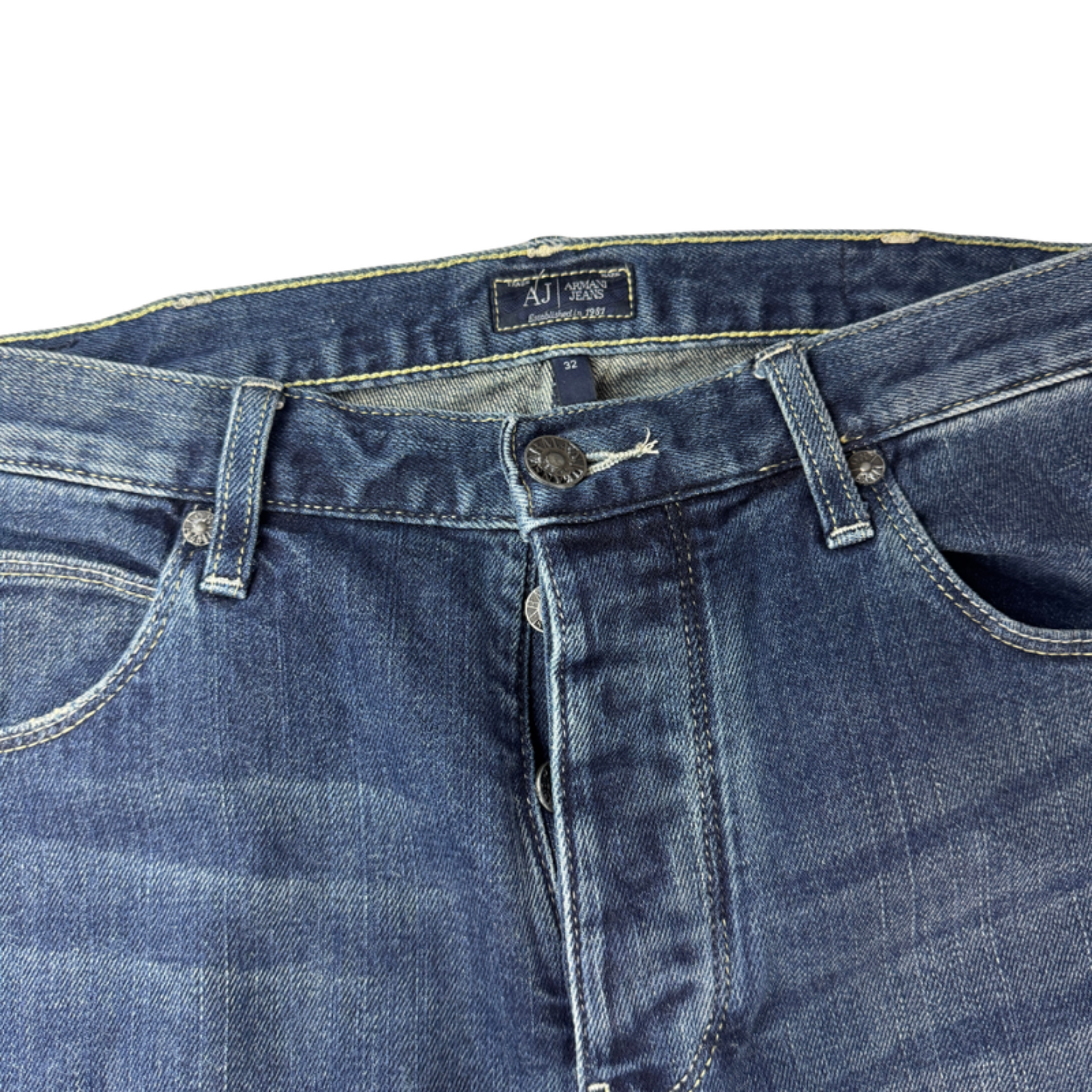 Armani Jeans Straight Jeans Etikett