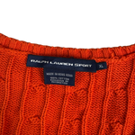 Ralph Lauren Sport Pullover Orange XL – Etikett