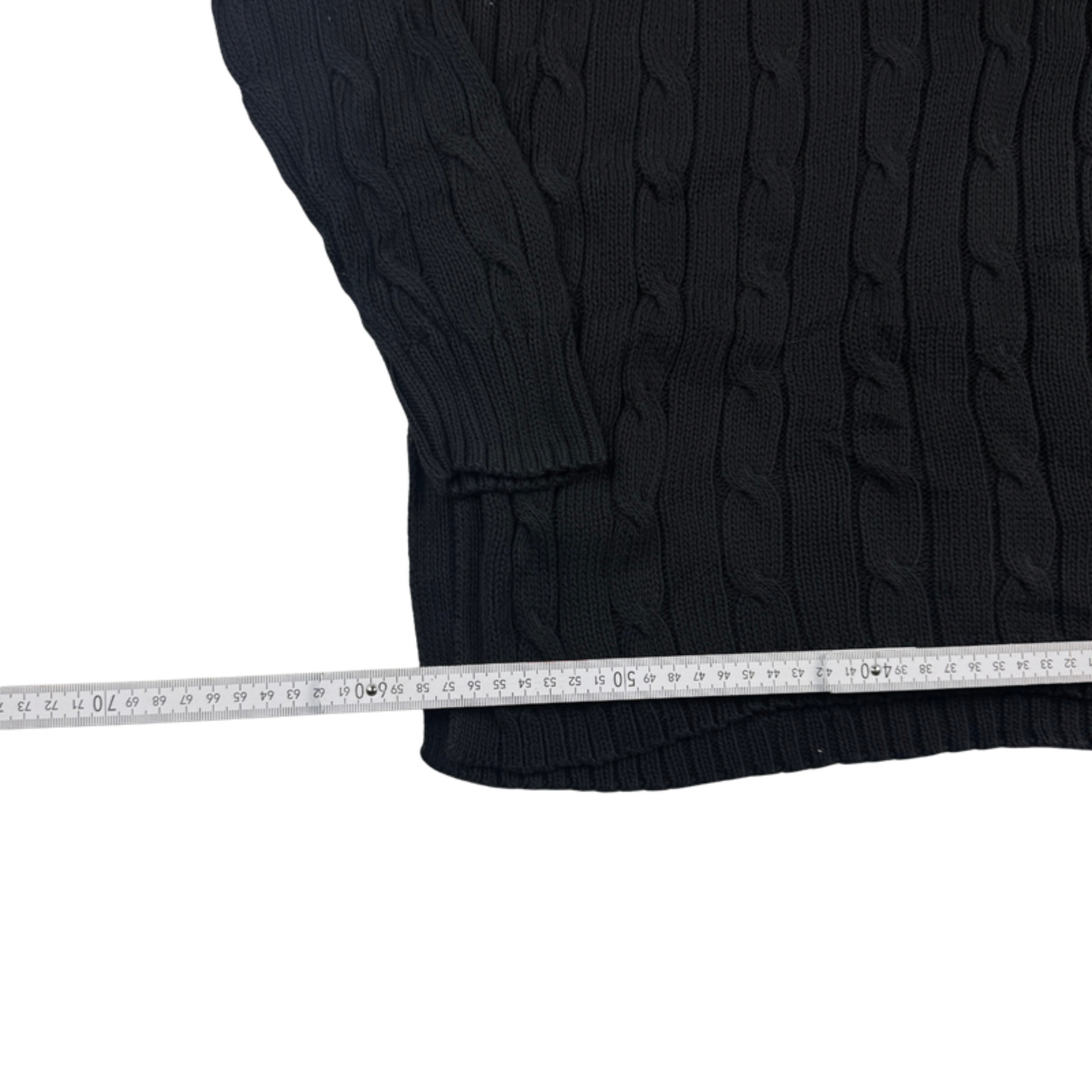 Ralph Lauren Strickpullover Dunkelblau – Maß Breite