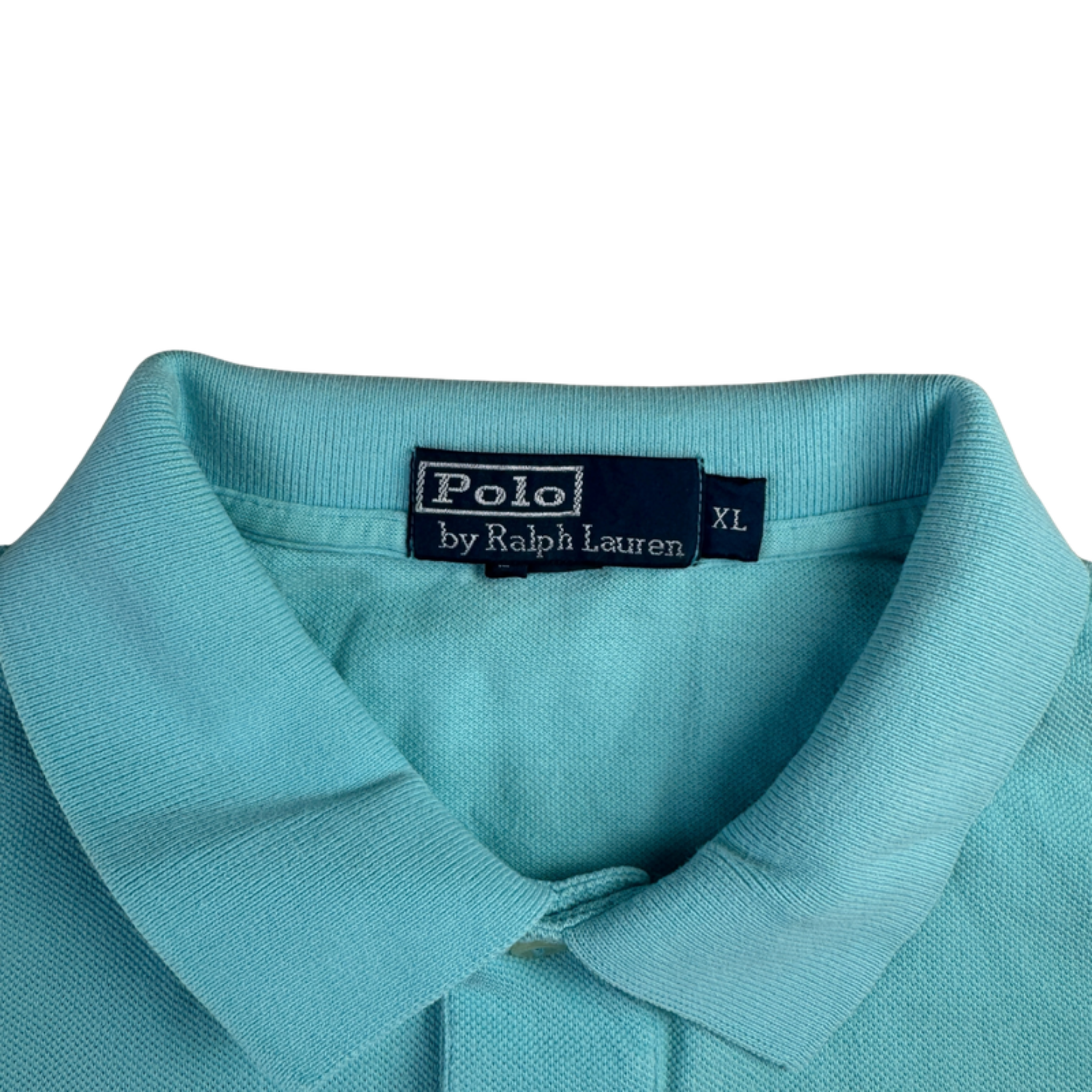 Ralph Lauren Polo türkis – Etikett