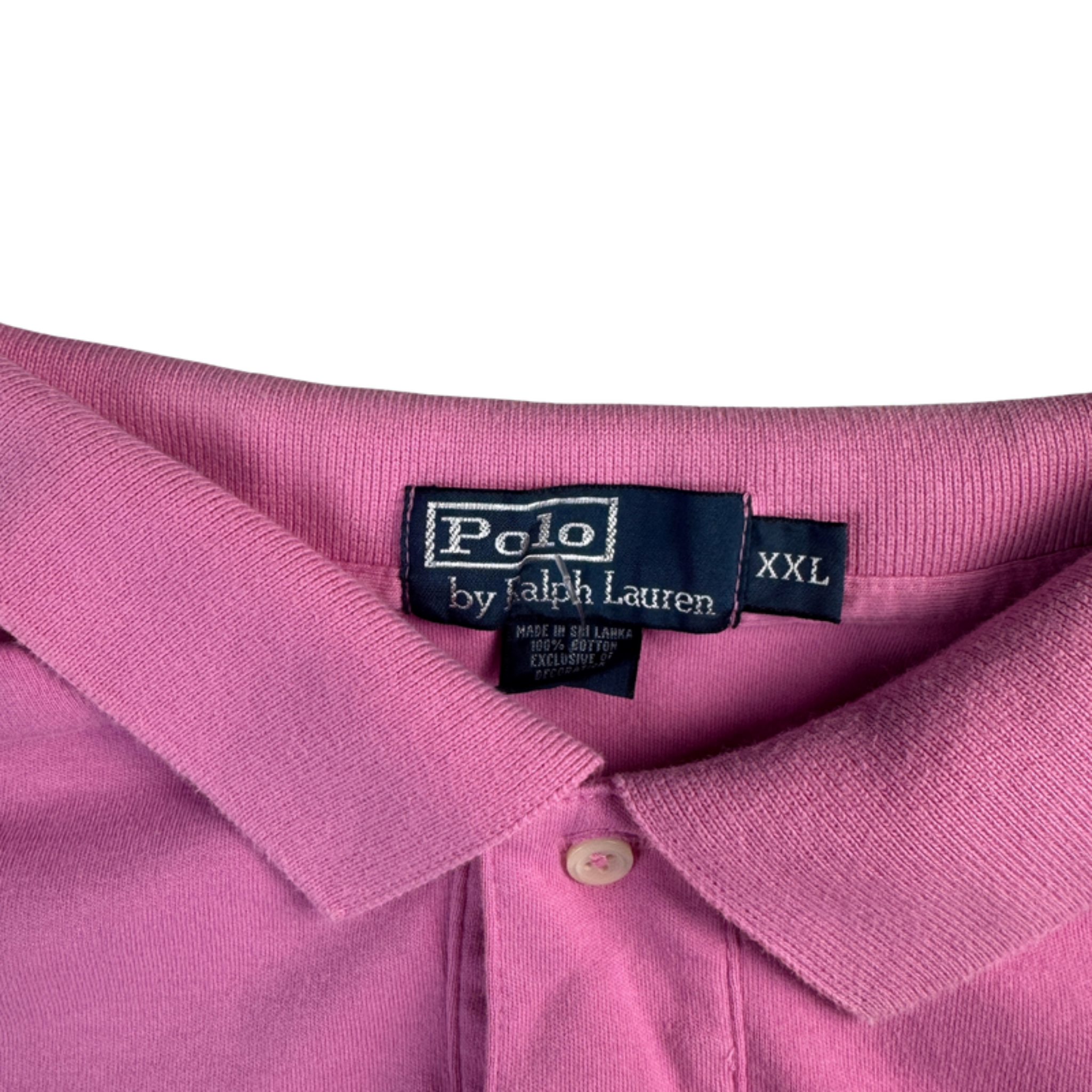 Ralph Lauren Polo pink – Etikett