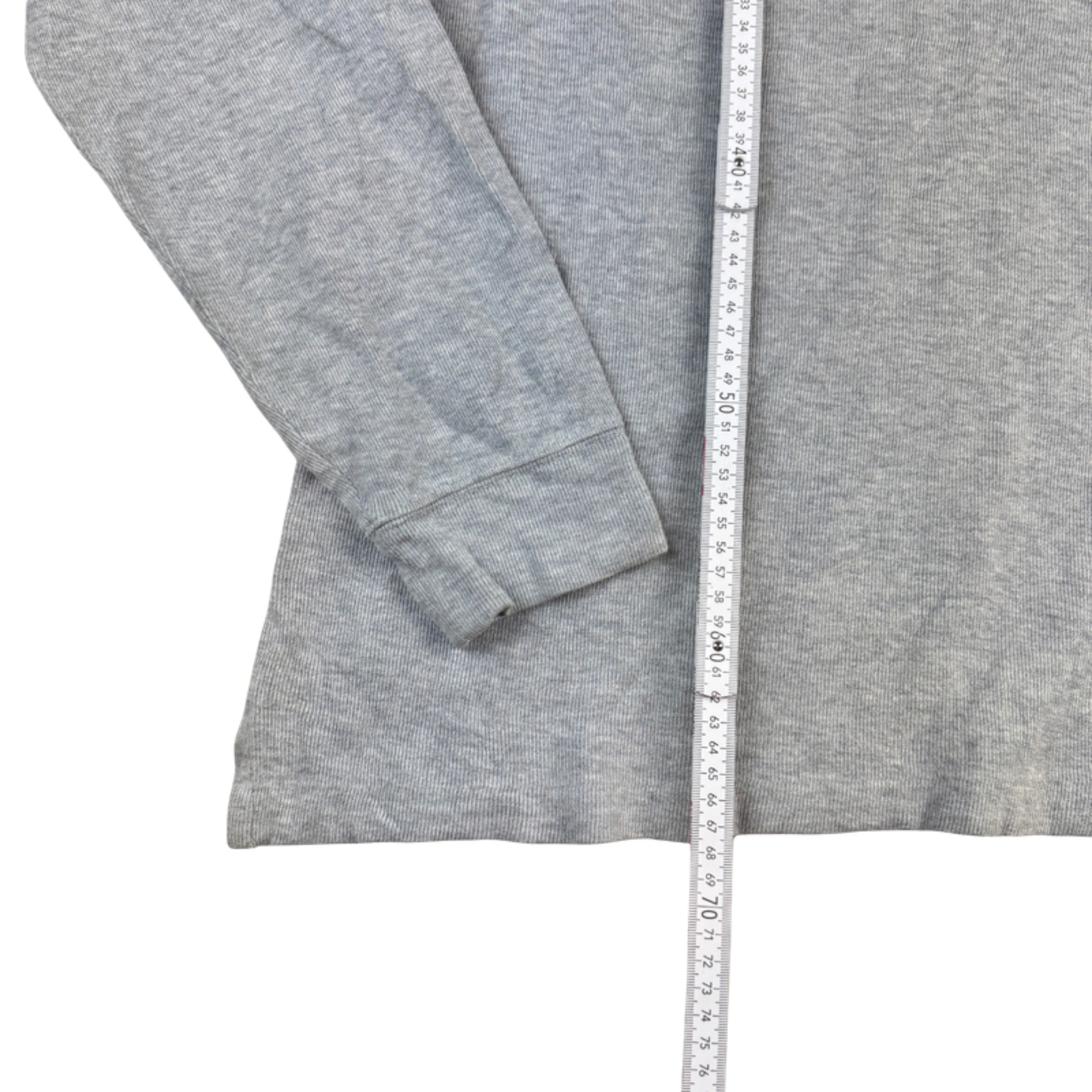 Ralph Lauren Half-Zip Grau – Maß Länge