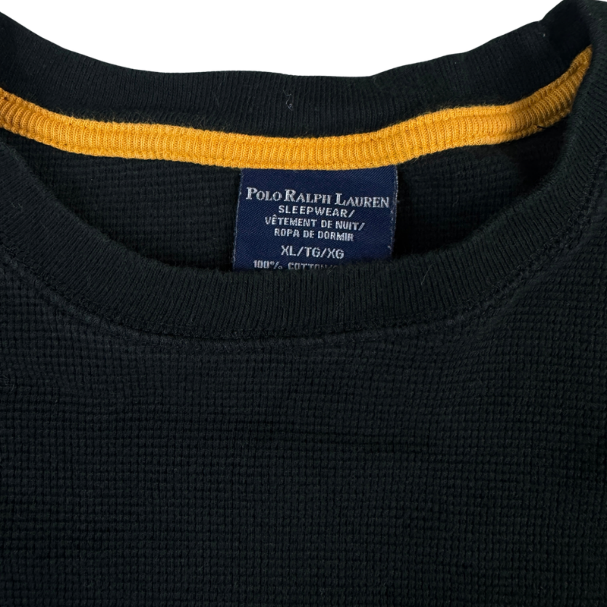 Ralph Lauren Pullover Schwarz XL – Etikett