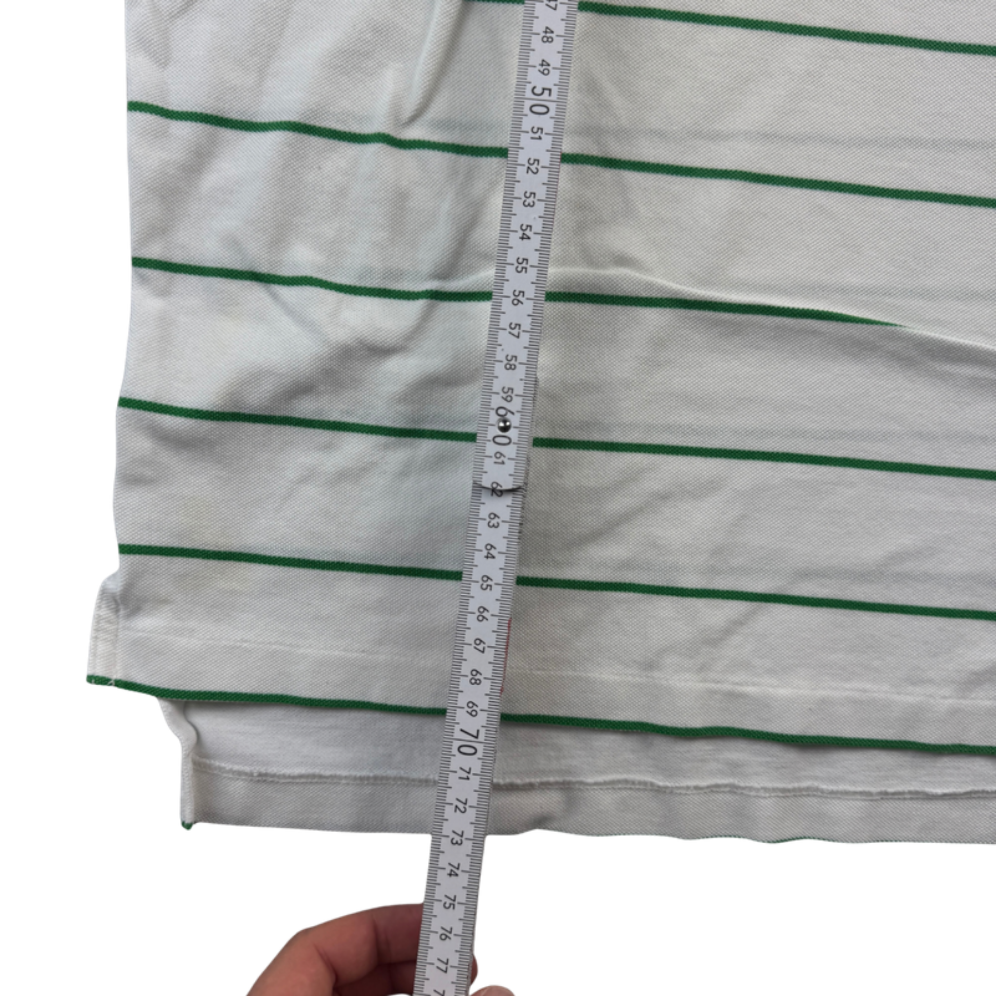 Ralph Lauren Polo Golf Weiß/Grün – Maß Länge