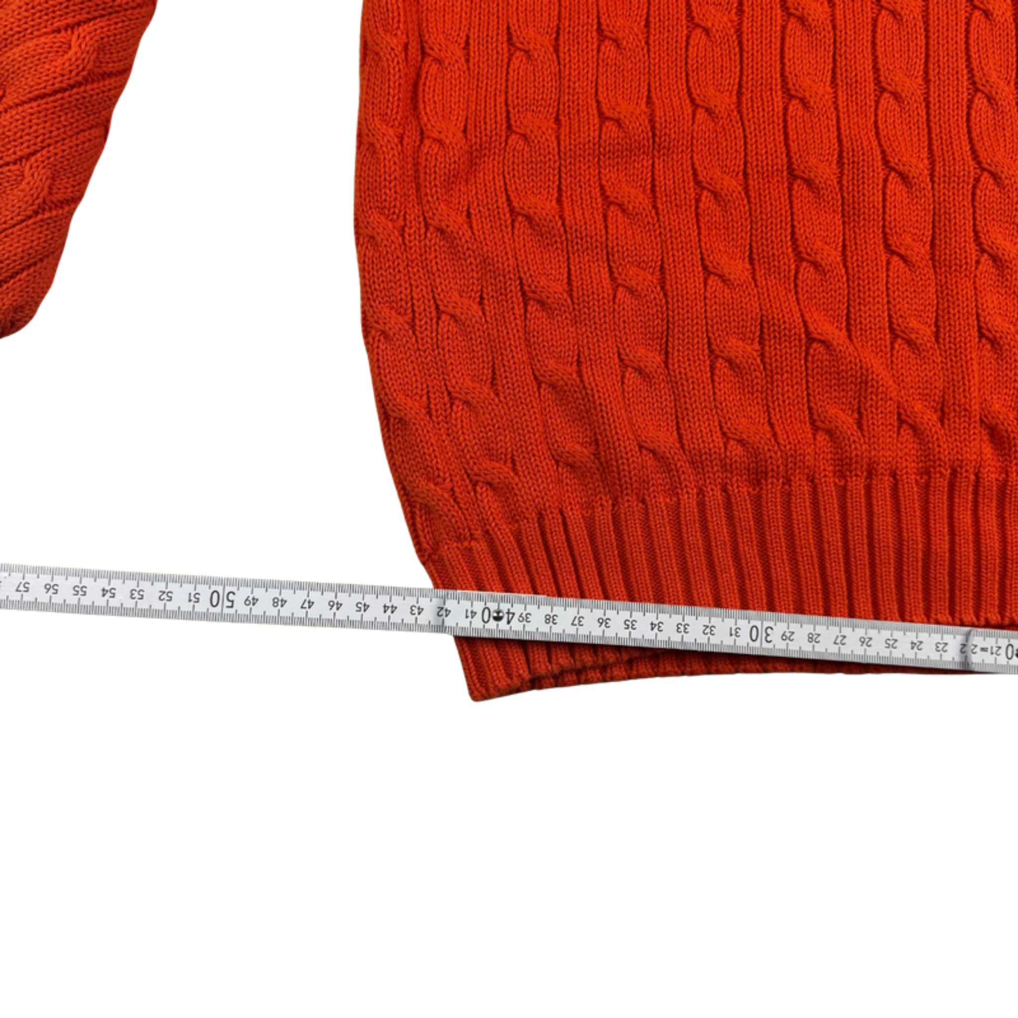Ralph Lauren Sport Pullover Orange XL – Maß Breite