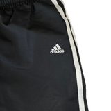 Adidas Trackpants Schwarz mit weißen Streifen (M)