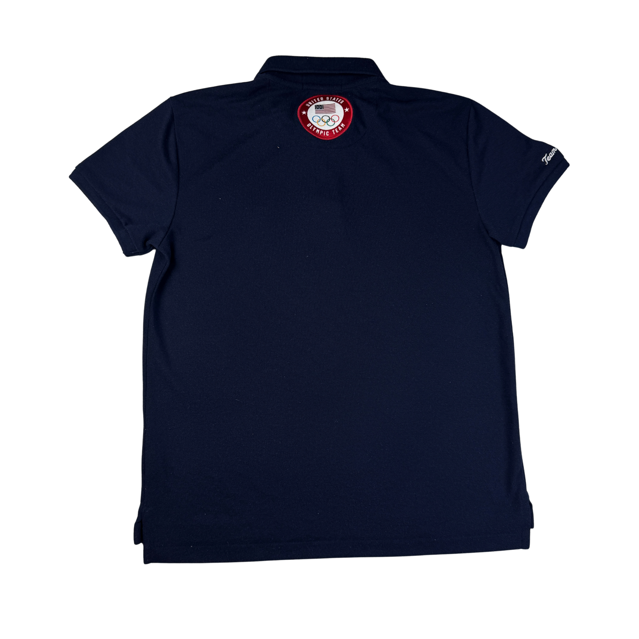 Vintage Ralph Lauren Team USA Olympia 2020 Dunkelblau Gr. S – Rückansicht