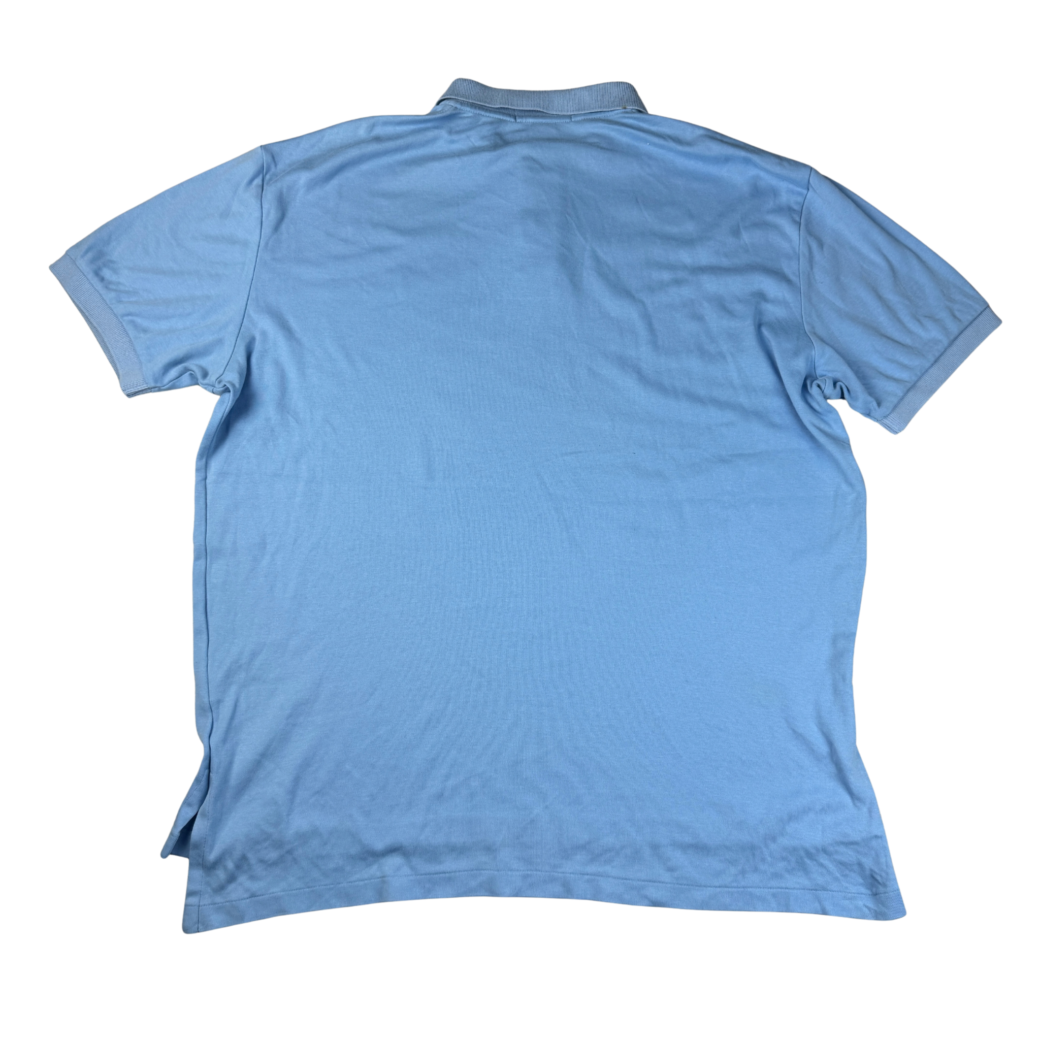 Vintage Ralph Lauren Polo Hellblau Gr. L – Rückansicht
