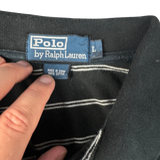 Vintage Ralph Lauren Polo Schwarz Gr. L – Detailansicht 2