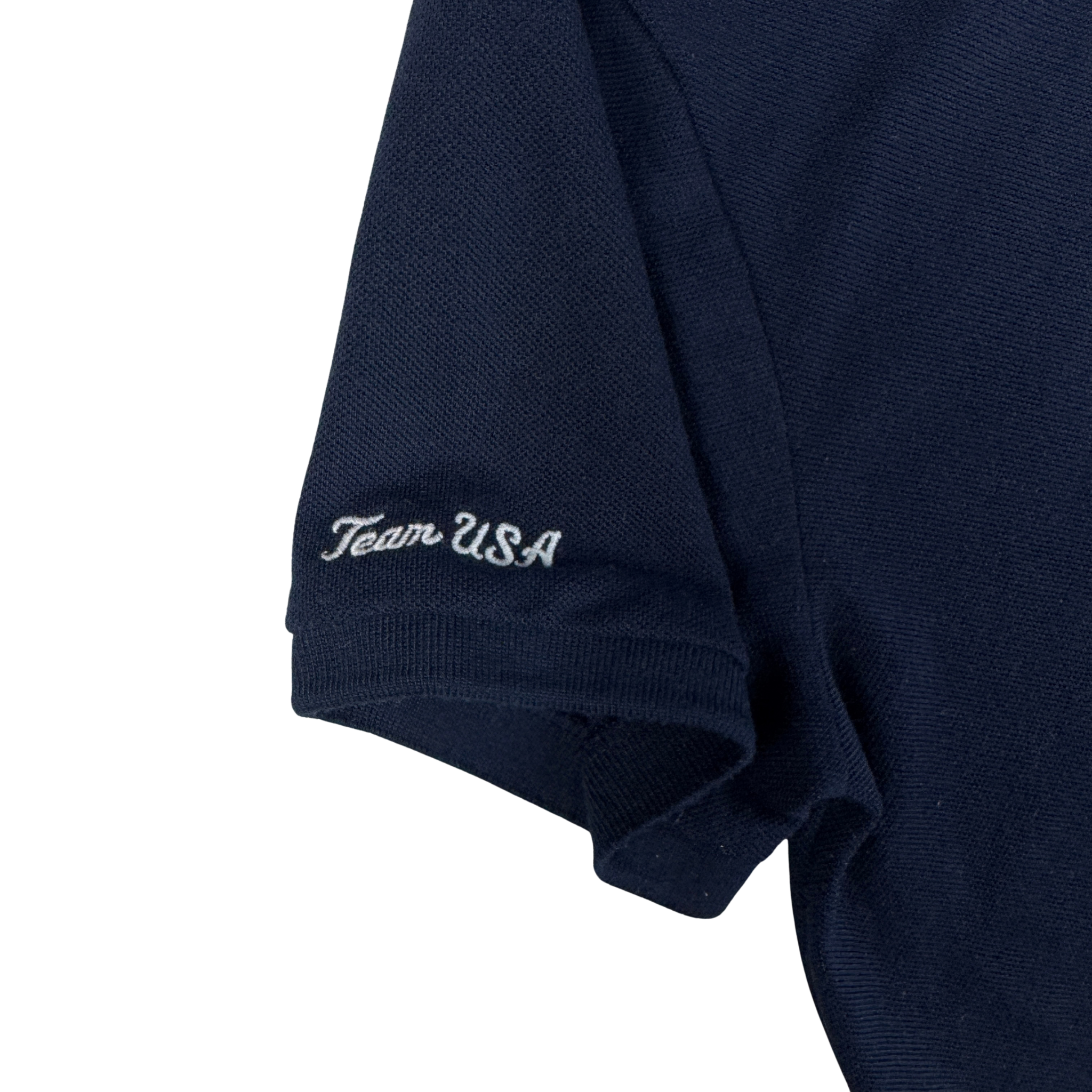 Vintage Ralph Lauren Team USA Olympia 2020 Dunkelblau Gr. S – Detailansicht 3