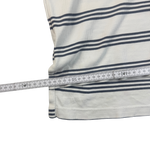 Vintage Ralph Lauren Polo Weiß mit blauen Streifen Gr. L – Detailansicht 3