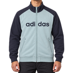Vintage Adidas Jacke Türkis / Blau Gr. M – Vorderansicht